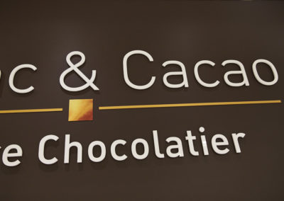 mur entreprise chocolatier