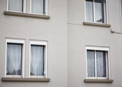 façade coté fenêtre